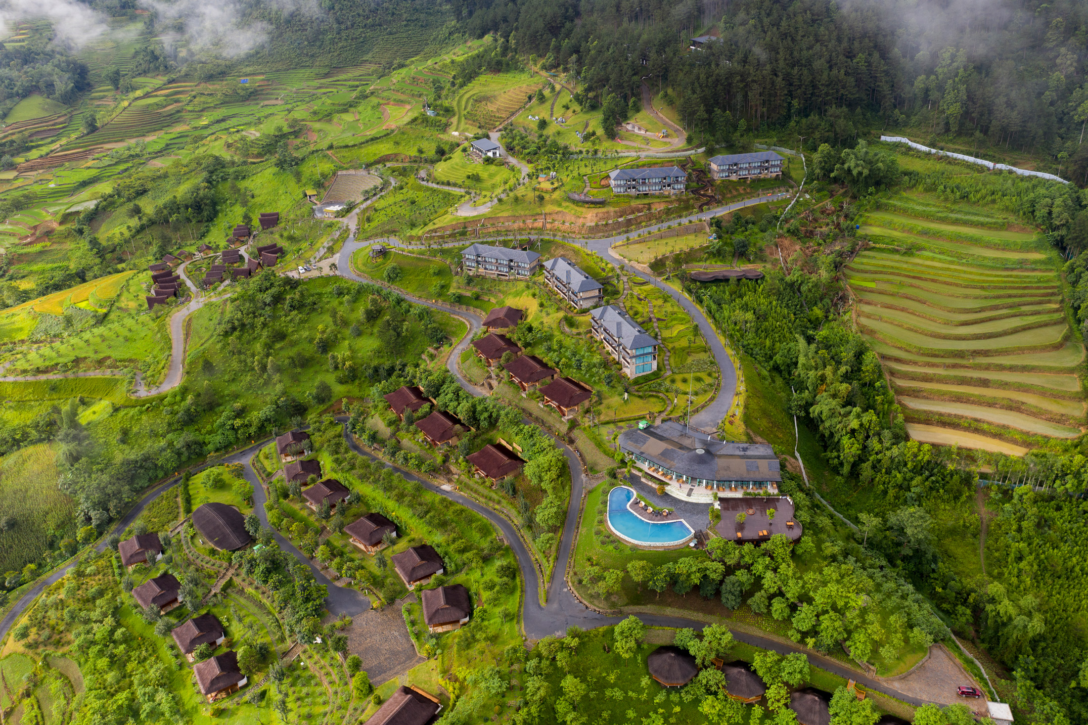 Công trình Le Champ Resort Tú Lệ - Giải thưởng Kiến trúc Quốc gia 2023